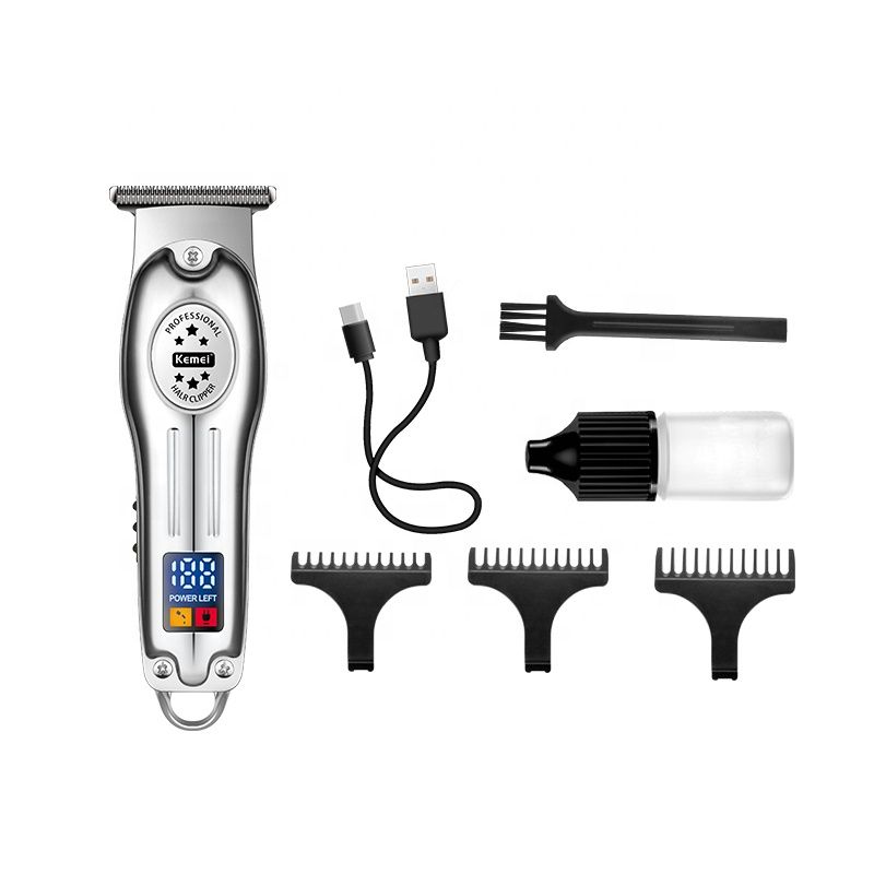 KEMEI-678 USB Charging Clipper Hair Nose Trimmer