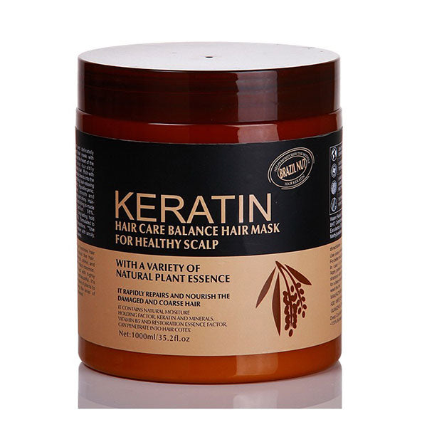 Brazil Nut Keratin Hair Mask 500ml & 1000ml GB Cosmetics