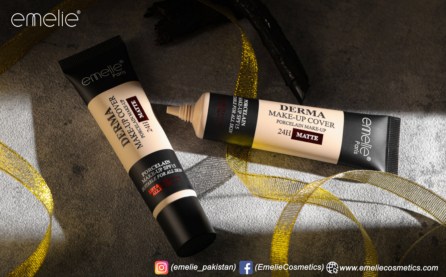 Emelie Derma Makeup Cover Foundation