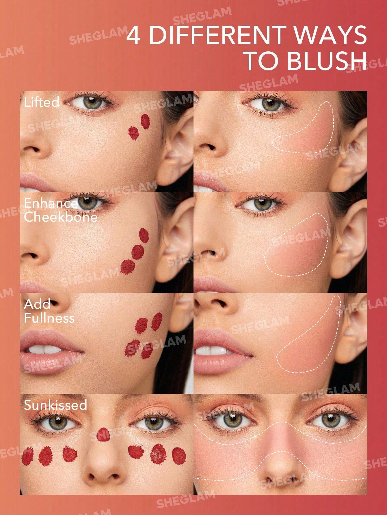 SHEGLAM Liquid Blush (High Quality)