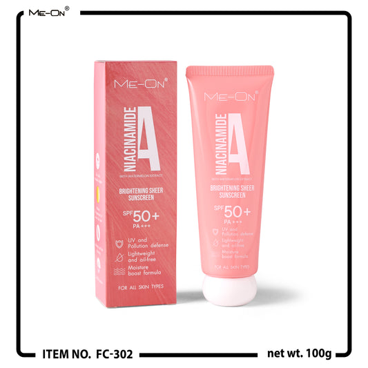 Meon Niacinamide Brightening Sheer Sunscreen (SPF 50+ PA+++)