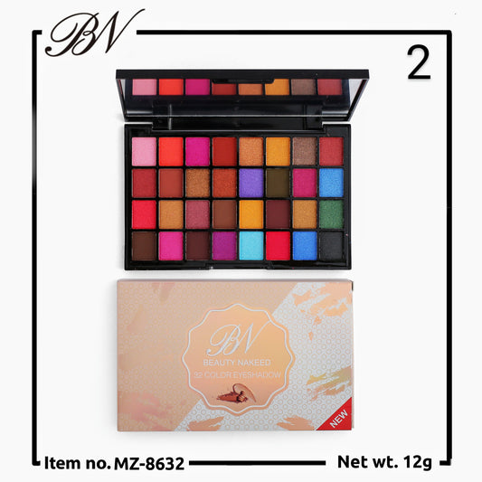 Beauty Naked 32 Colours Eyeshade Kit