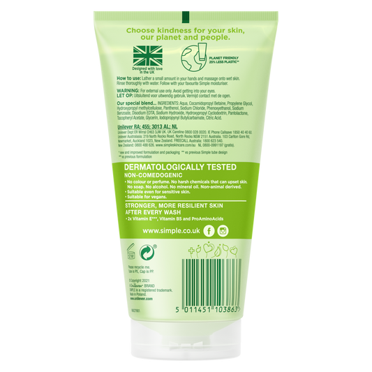 Simple Refreshing Facial Wash