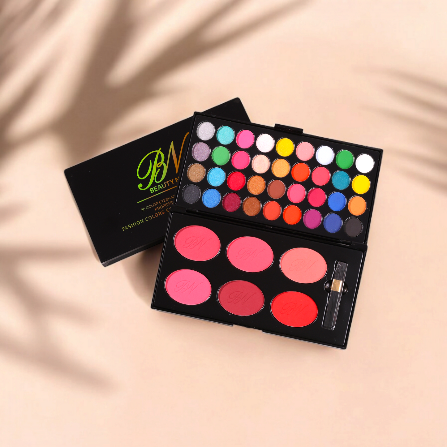 Beauty Naked 36 Eyeshade & 6 Blushon Kit