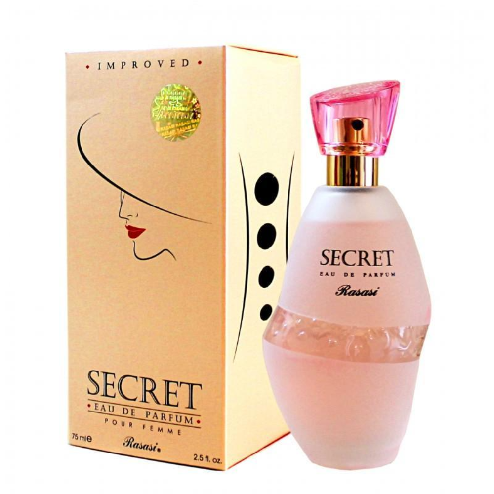RASASI SECRET EDP LADIES 75 ML – GB Cosmetics
