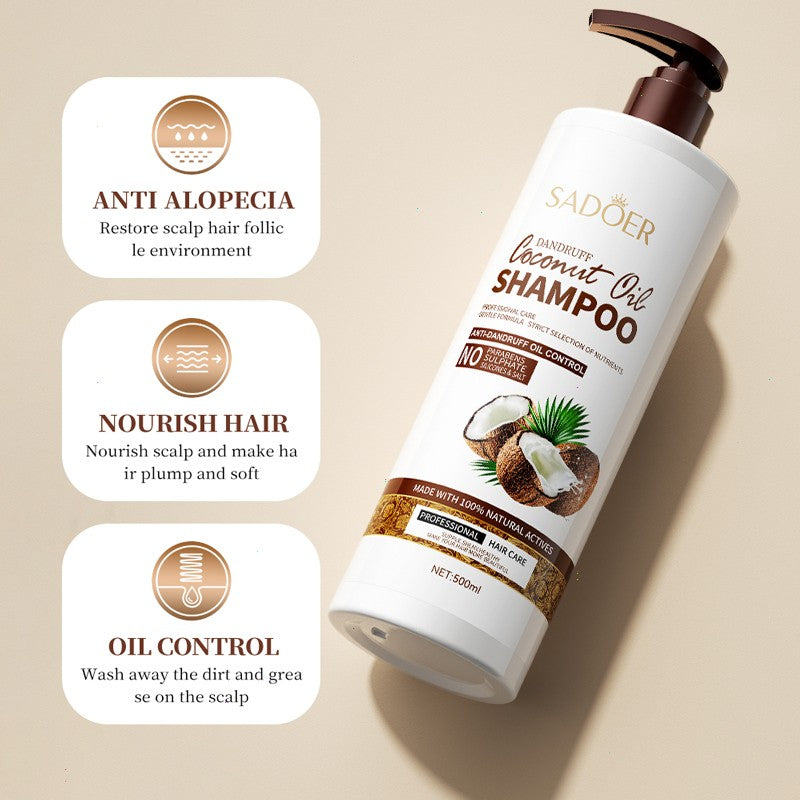 Sadoer Dandruff Oil Control Coconut Oil Shampoo 500ml