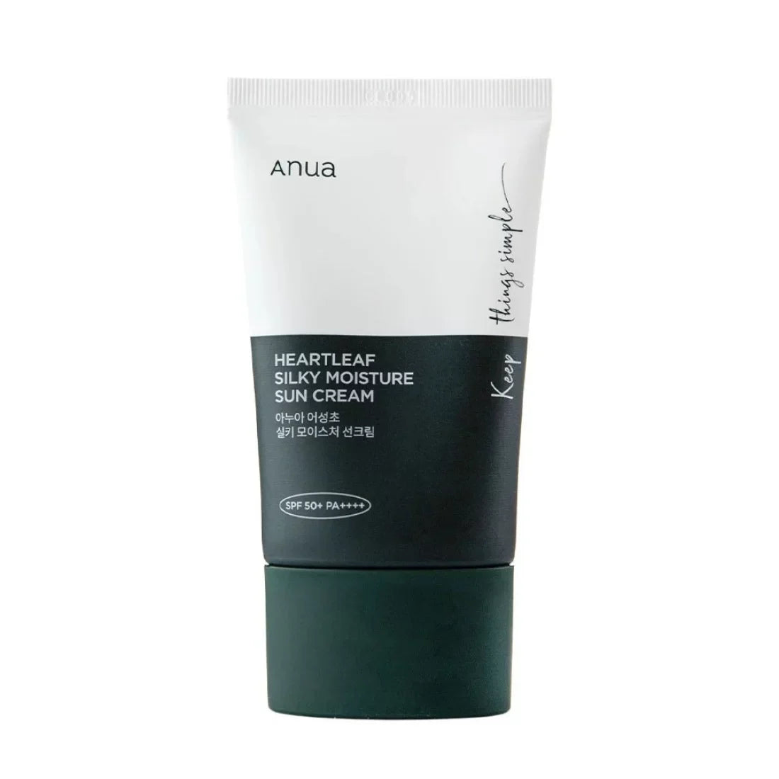 Anua - Heartleaf Silky Moisture Sun Cream SPF 50+ PA++++ 50ml