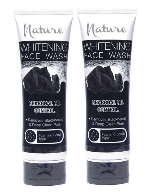 Nature Whitening Charcoal Face Wash (100gm)