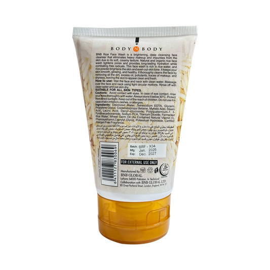 BNB Rice Extract Face Wash