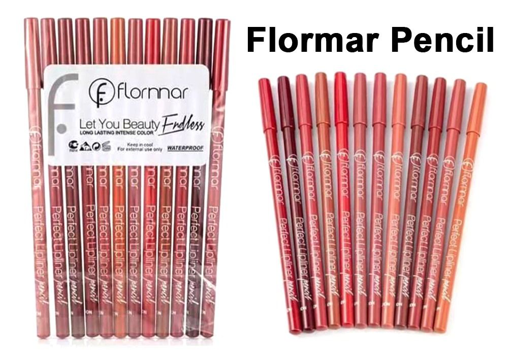 Flormor Let Your Beauty Endless Perfect Lip Liner Pencil 12Pcs