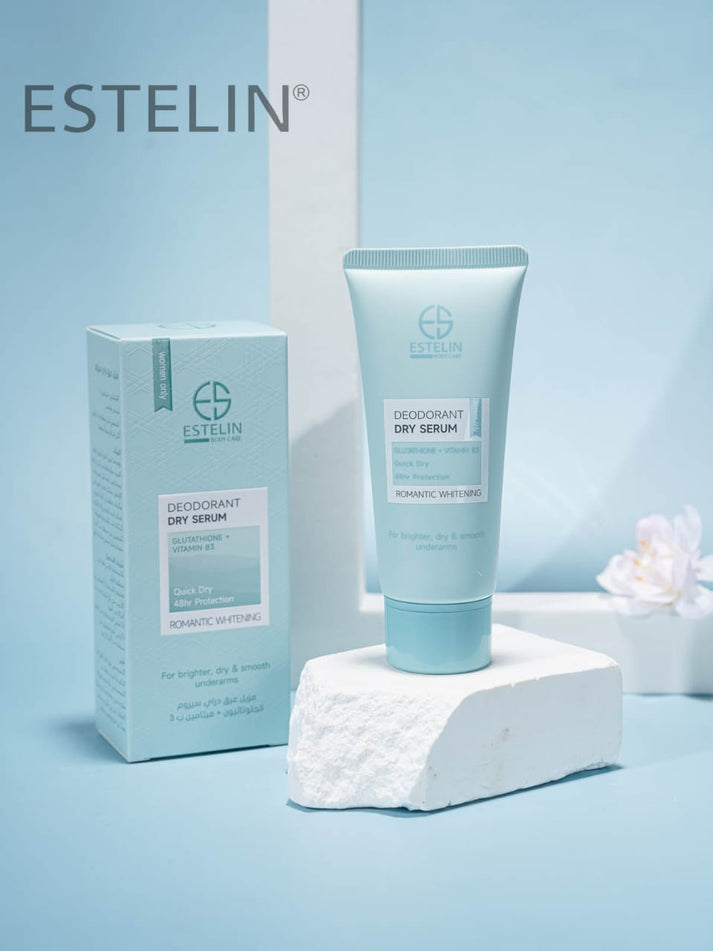 ESTELIN DEODORANT DRY SERUM GLUTATHIONE + VITAMIN B3 60ML