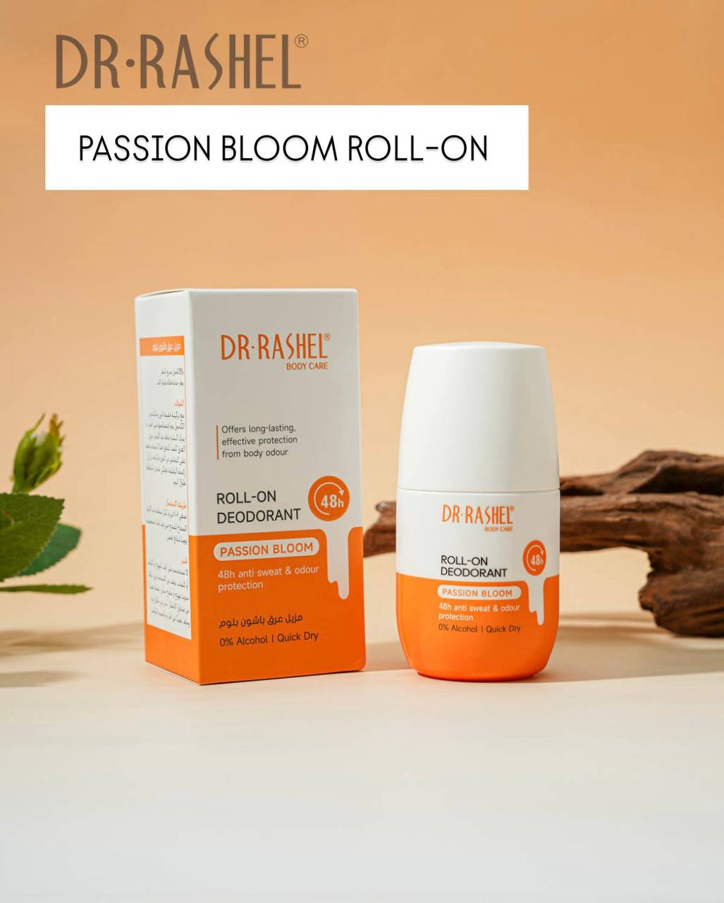 Dr. Rashel Roll On Deodorant Passion Bloom 50ml