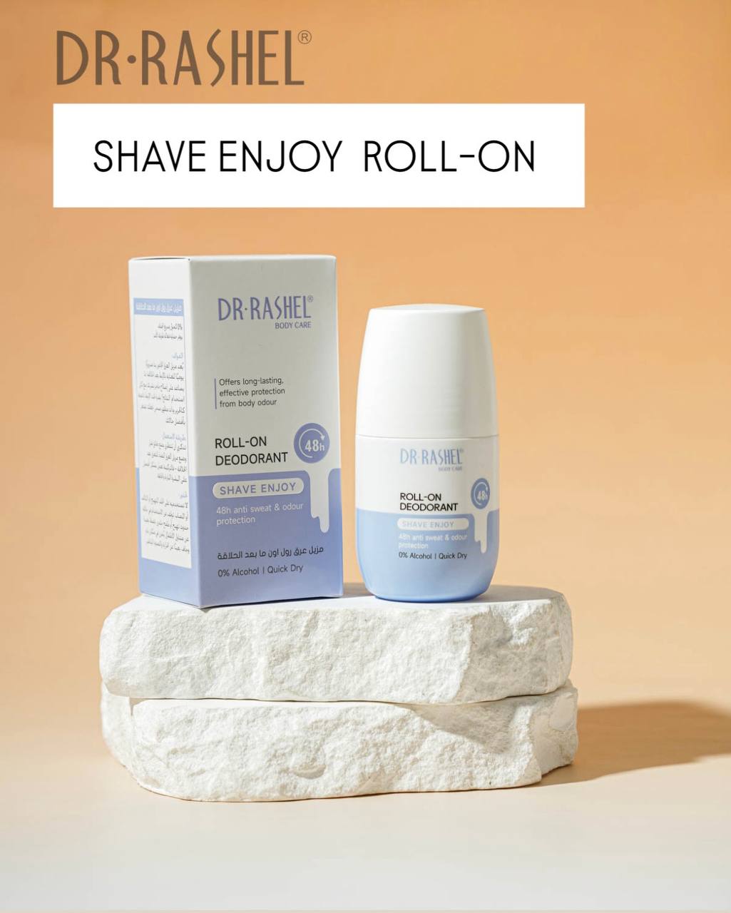 Dr. Rashel Shave Enjoy Roll-On Deodorant 48H Protection 50ml