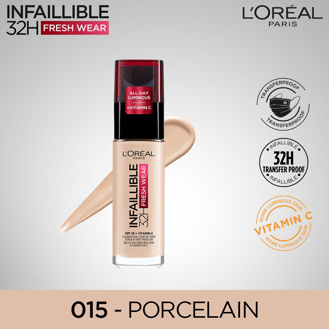 L'Oreal Paris Infallible 32H Fresh Wear Liquid Foundation