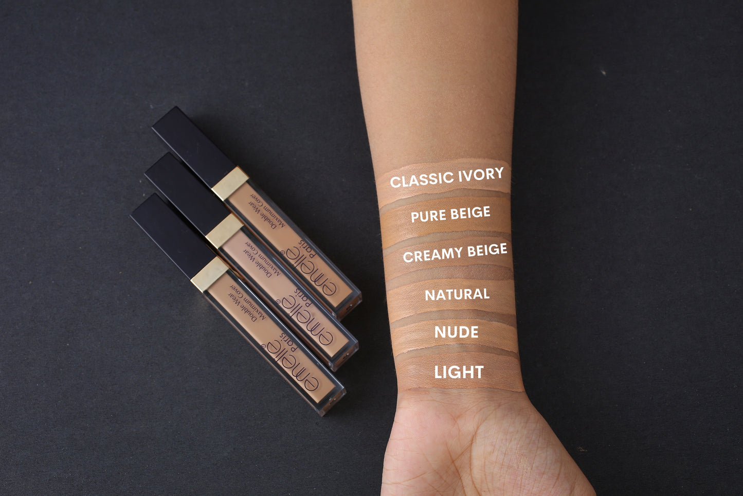 Emelie Double Wear Maximum Cover Concealer