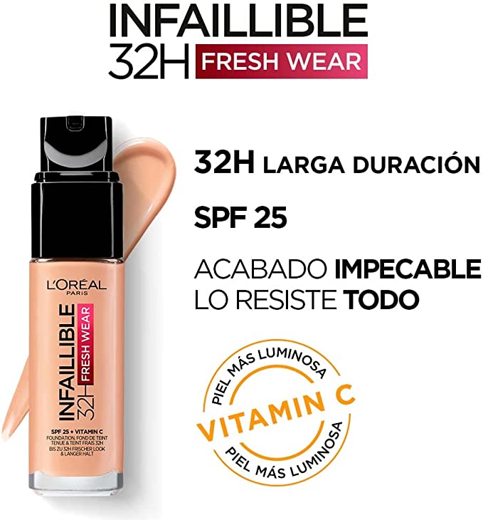 L'Oreal Paris Infallible 32H Fresh Wear Liquid Foundation
