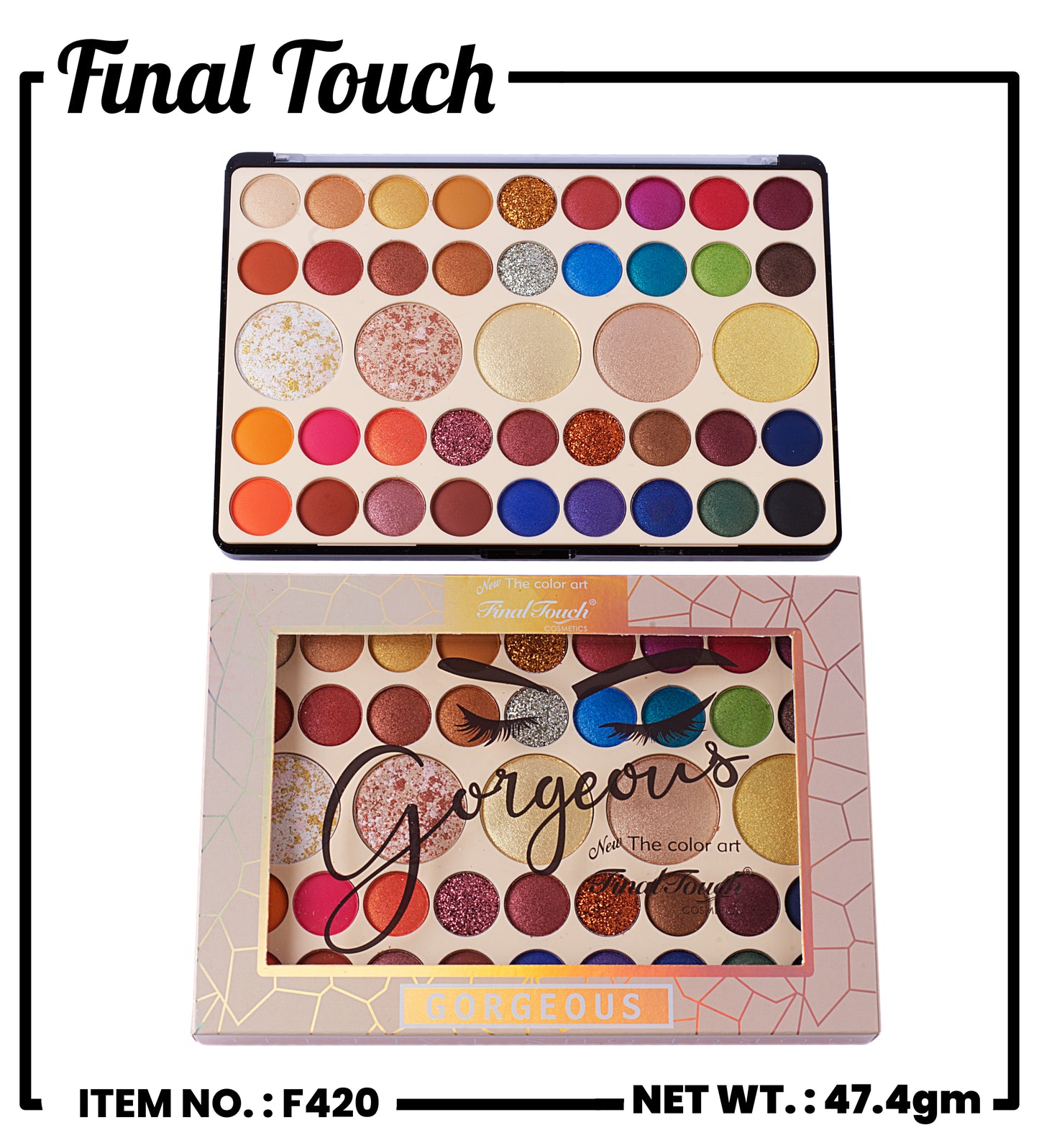 Final Touch Eyeshade+Highlighter Kit