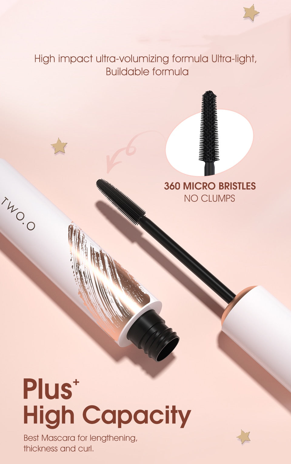 O.TWO.O LASH BOLD VOLUME LIFTING MASCARA