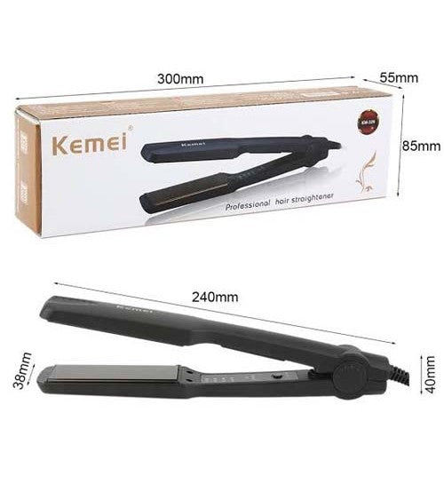 Kemei Straightener 329 GB Cosmetics