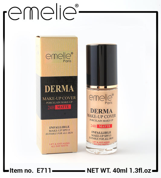 Emelie Derma Makeup Cover Foundation