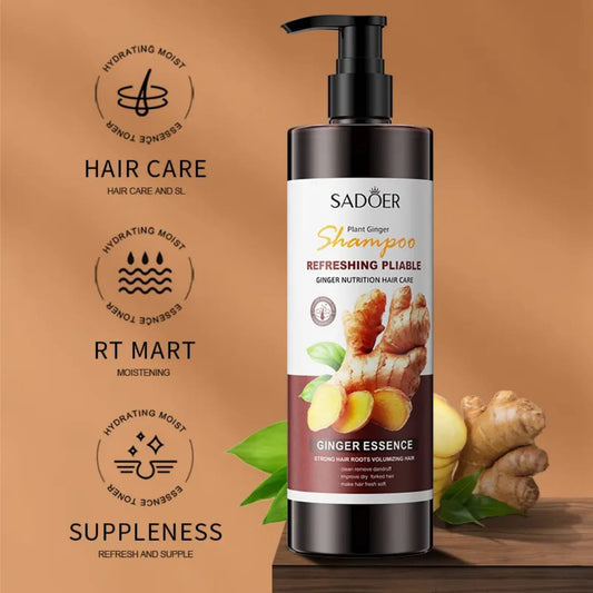 SADOER Plant Ginger Refreshing Pliable Shampoo 500ml