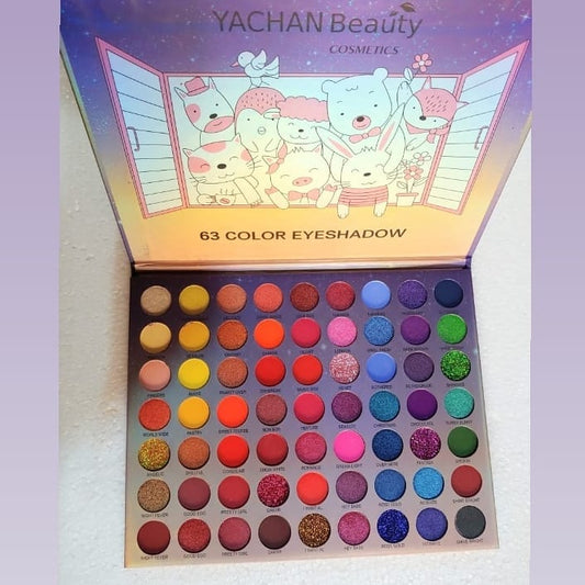 Yachan Beauty 63 Colour Eyeshade Pallete