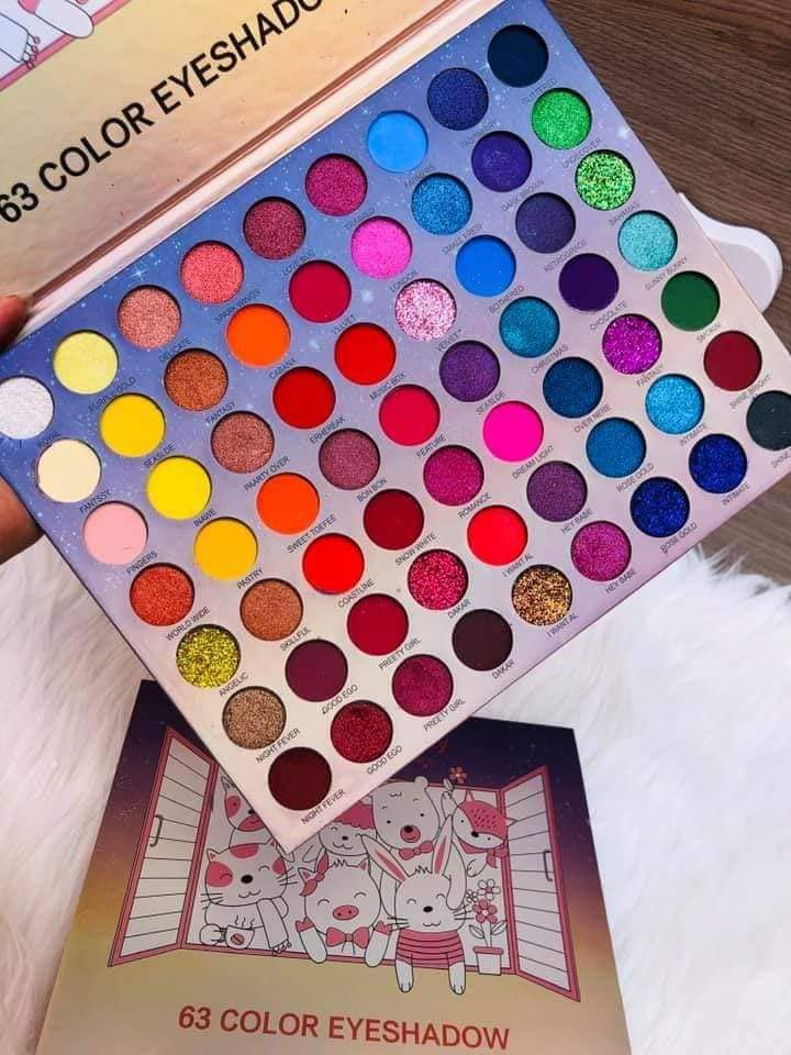 Yachan Beauty 63 Colour Eyeshade Pallete