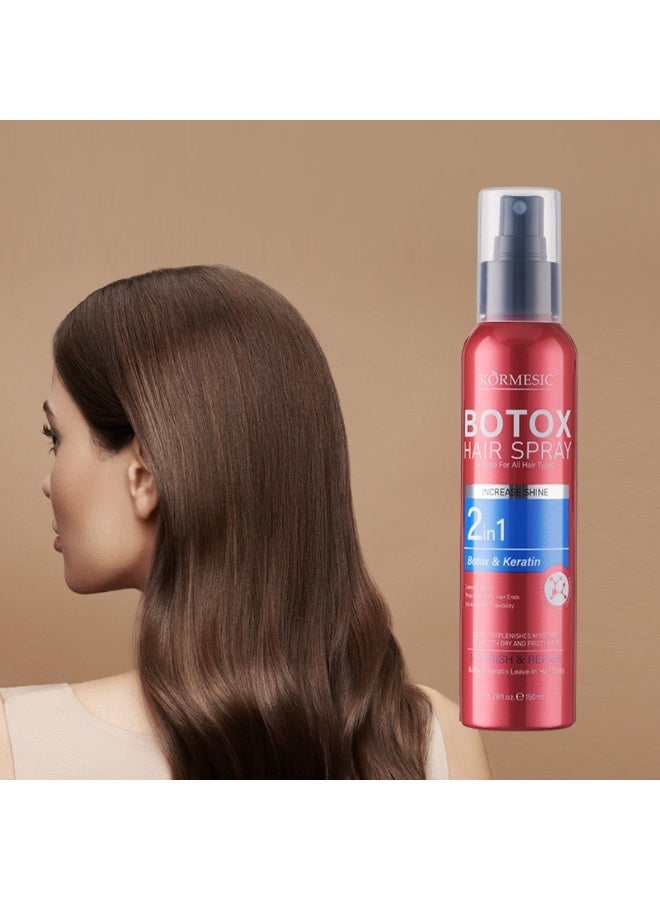 Kormesic Botox Hair Spray 2 in 1 Botox And Keratin Leave-in Hair Spray
