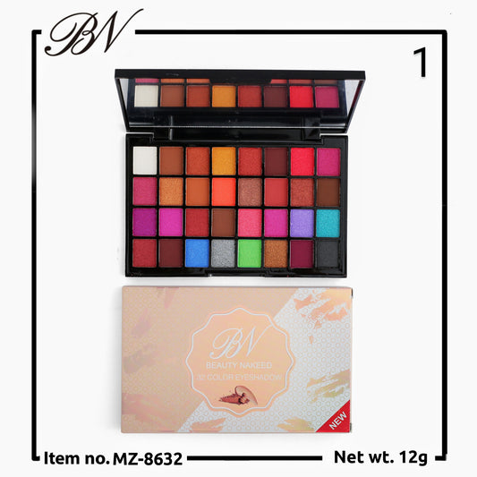 Beauty Naked 32 Colours Eyeshade Kit