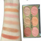 Miss Rose 6 colours Blush Palette