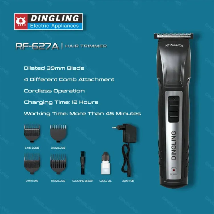 Dingling Rf-627 USB Wireless Hair Trimmer