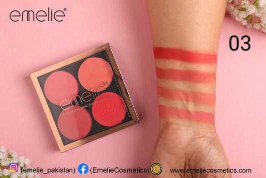 Emelie 4 Colour Blushon Kit