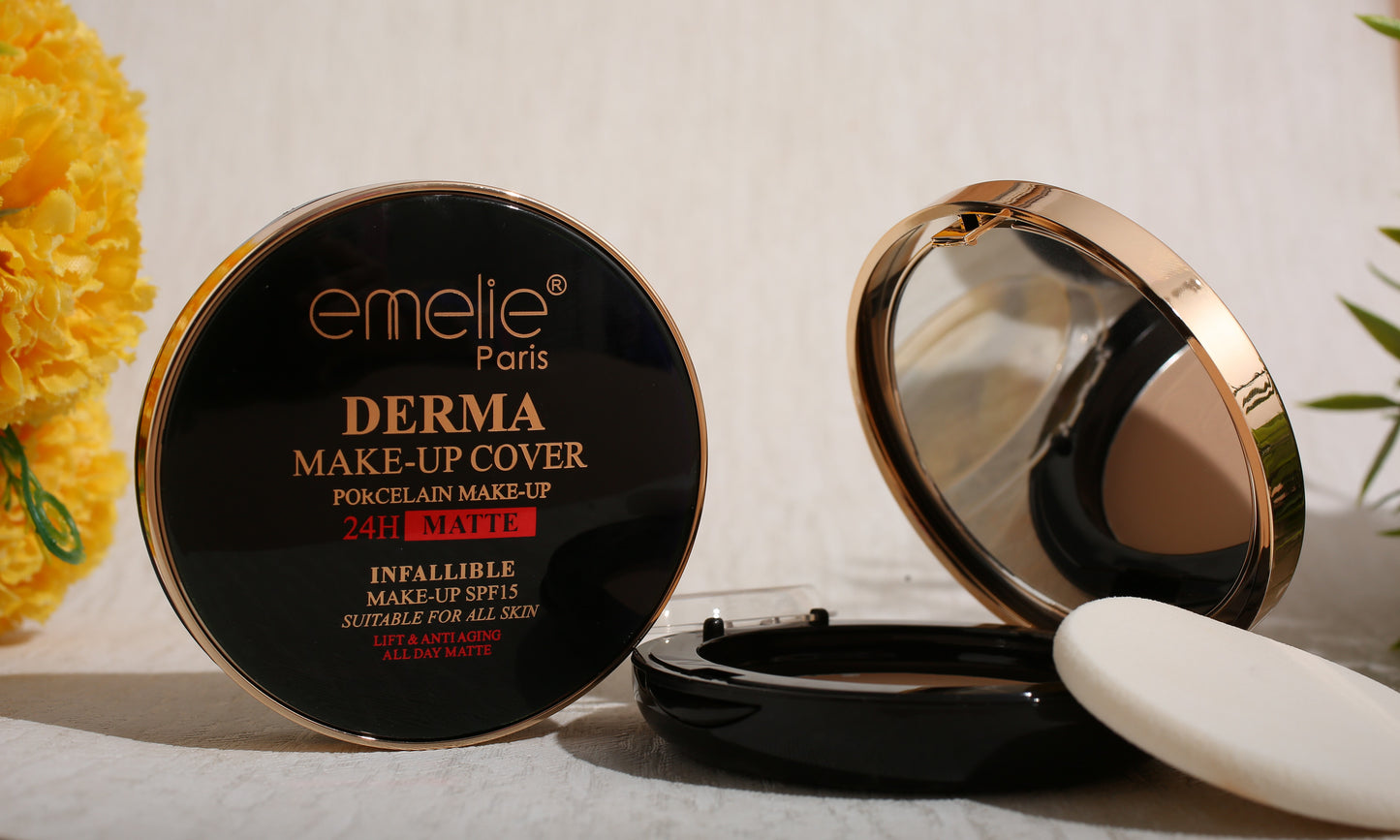 Emelie Derma Makeup Cover Powder