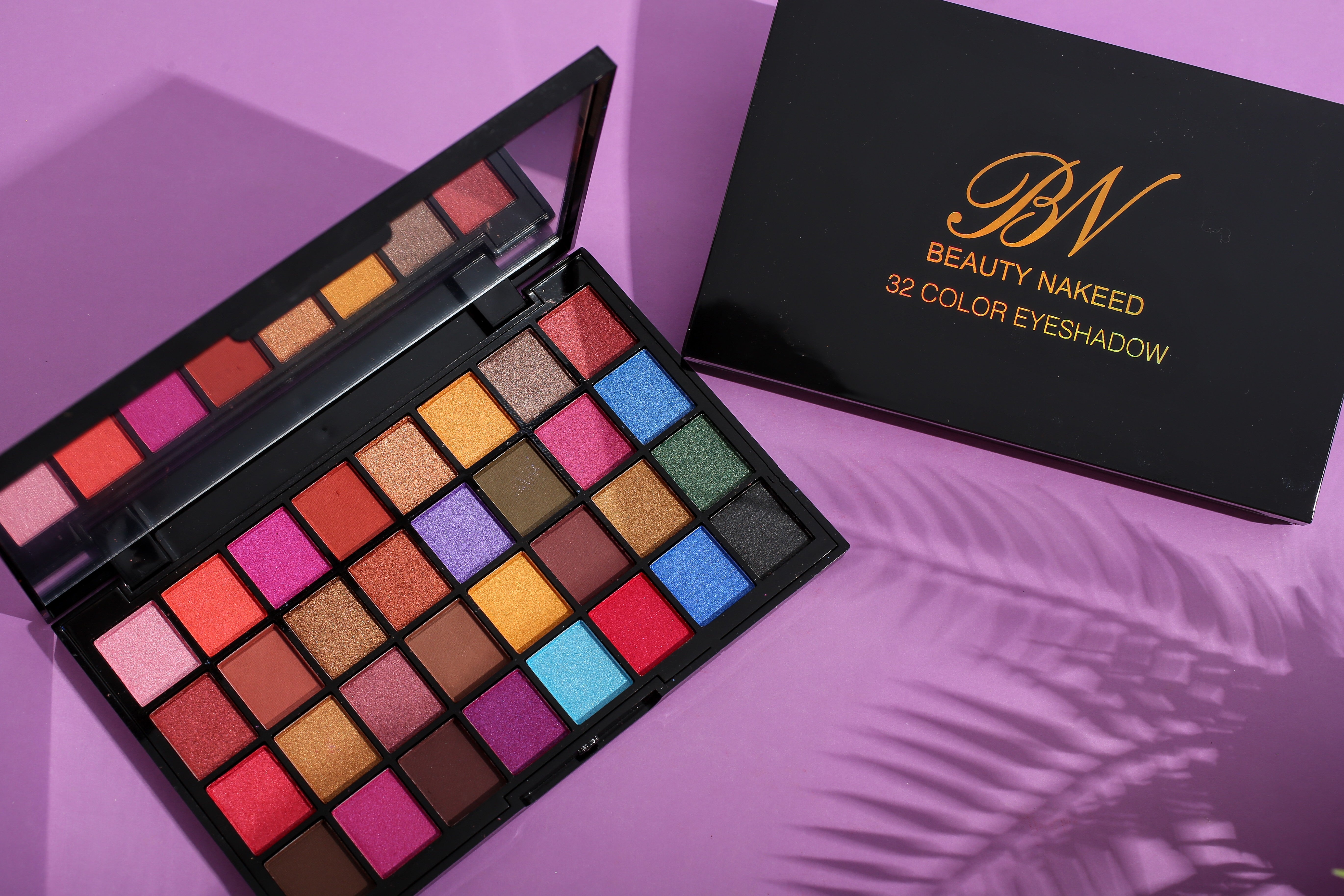 Beauty Naked 32 Colours Eyeshade Kit – GB Cosmetics