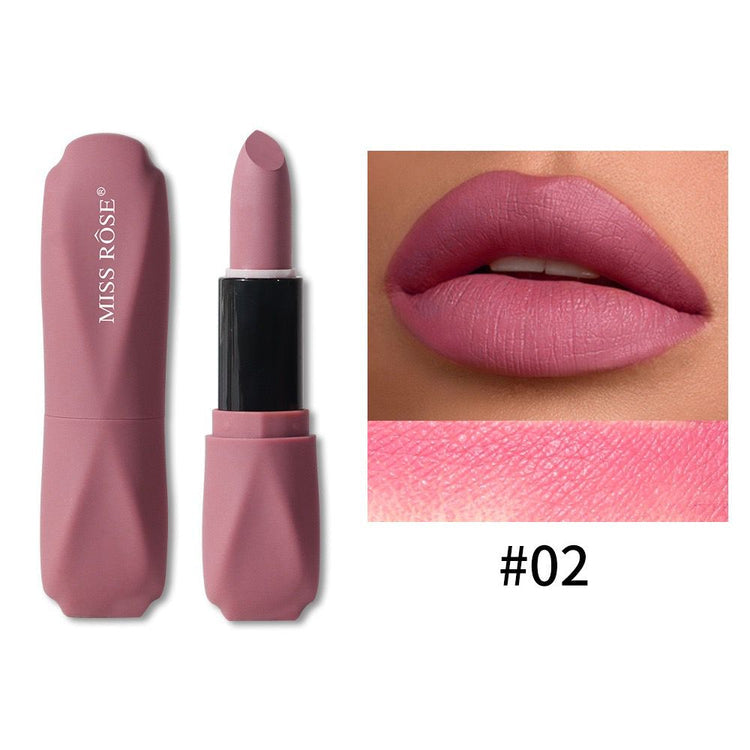 Miss Rose Lipstick (Silky & Comfortable Texture)