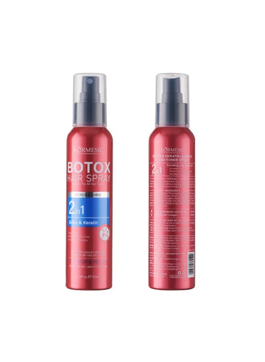 Kormesic Botox Hair Spray 2 in 1 Botox And Keratin Leave-in Hair Spray