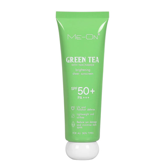 ME-ON Sunscreen SPF50 +++ (Green Tea, 50, Sun Protection Factor (SPF))