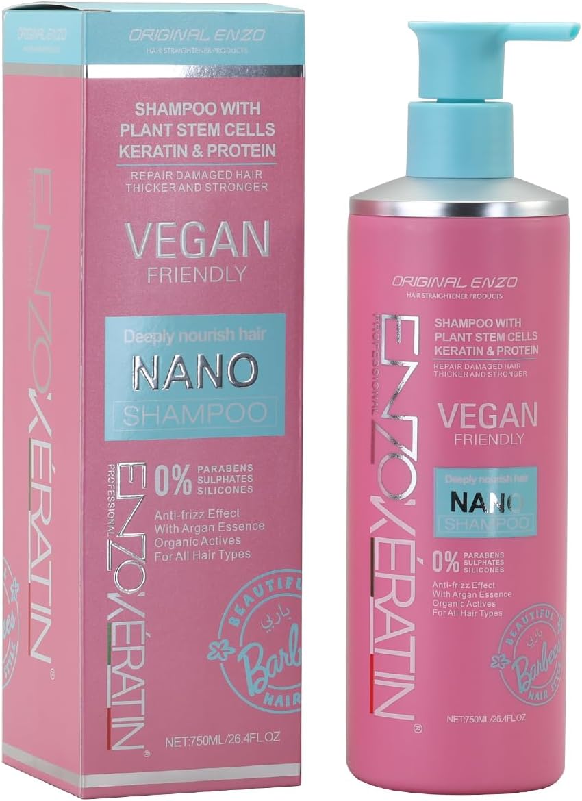 ENZO Vegan Friendly Nano Deeply Nourish Hair Anti-frizz Shampoo 750ml