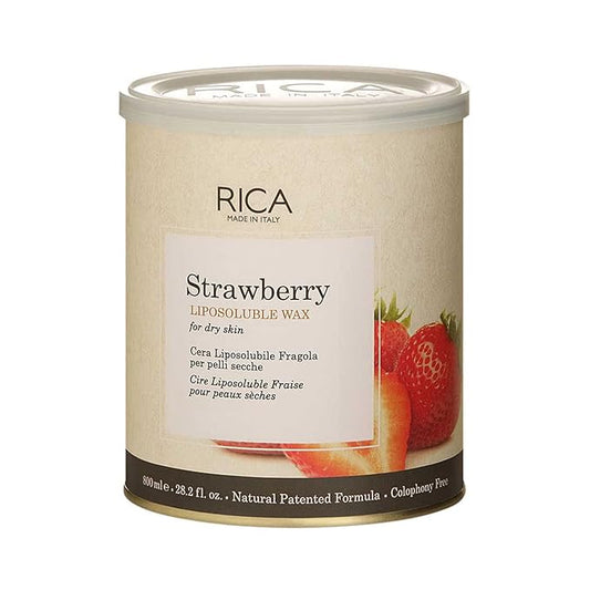 RICA Strawberry Liposoluble Soft Wax for Sensitive Skin