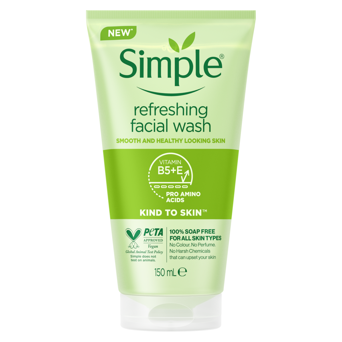 Simple Refreshing Facial Wash