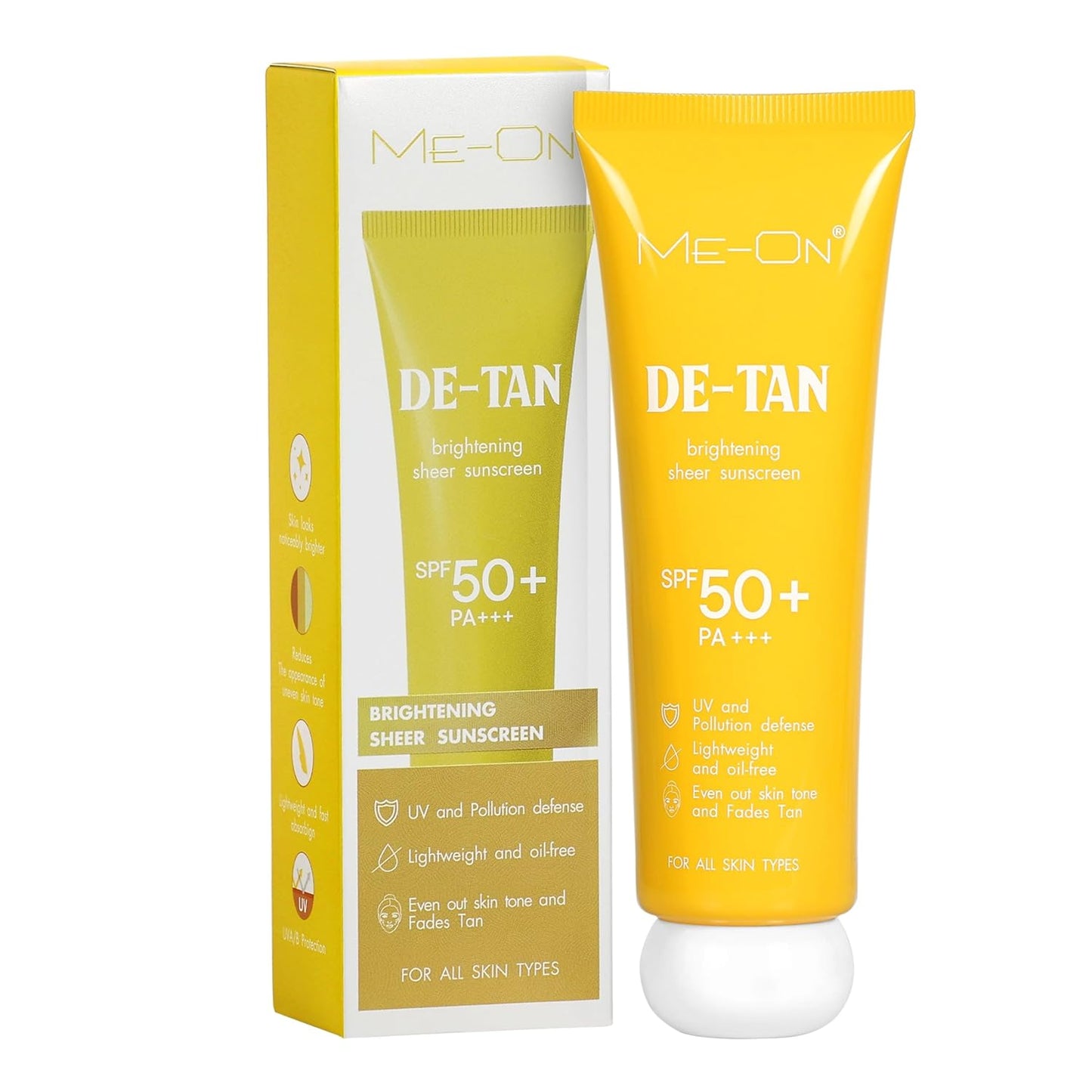 ME-ON Sunscreen SPF50 +++ (D Tan, 50, Sun Protection Factor (SPF))