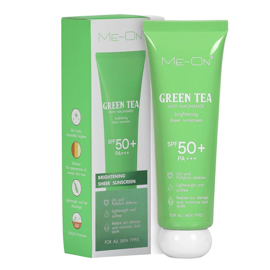 ME-ON Sunscreen SPF50 +++ (Green Tea, 50, Sun Protection Factor (SPF))