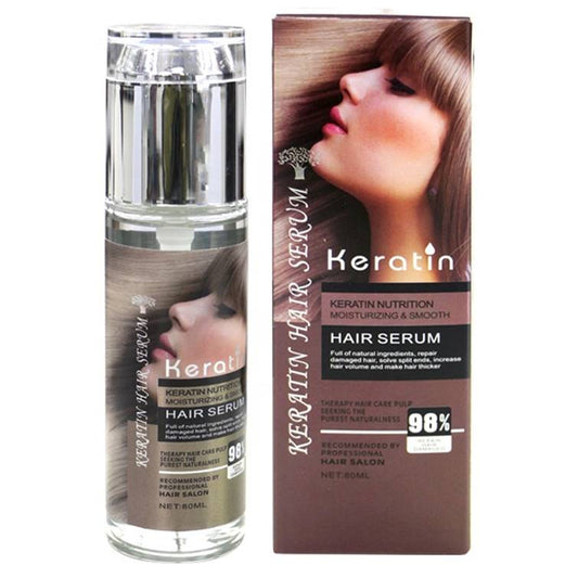 Argan Oil Sulfate Free Keratin Nutrition Salon Recommended Hair Serum 80ml