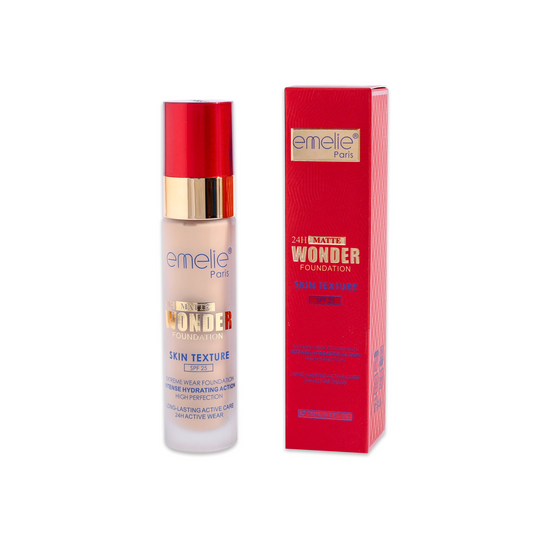 Emelie 24H Matte Wonder Foundation - SPF 25 - 30ml