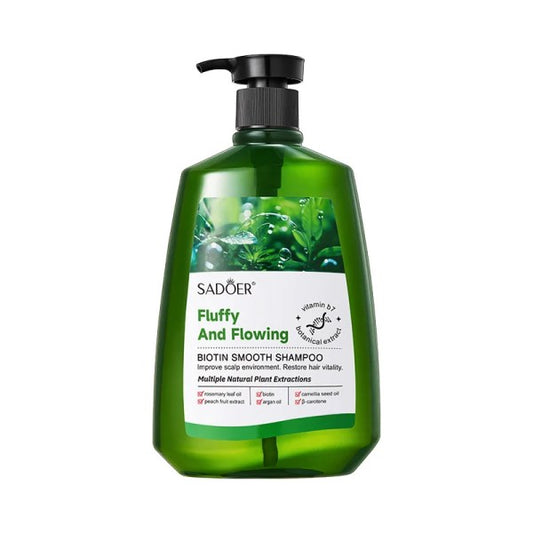 SADOER Biotin Smooth Shampoo – Fluffy, Soft & Volumizing Hair Care
