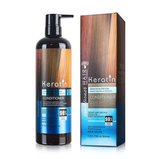 Keratin Nutrition Moisturizing & Smooth Hair Growth Conditioner Sulfate Free 900ml