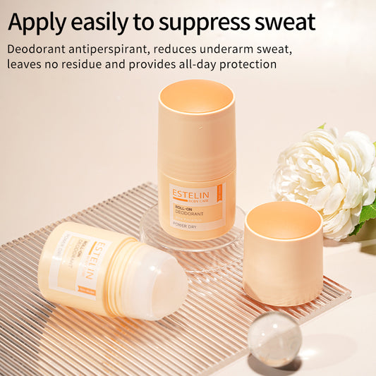 ESTELIN Deodorant Roll On – Power Dry – 48Hr Protection