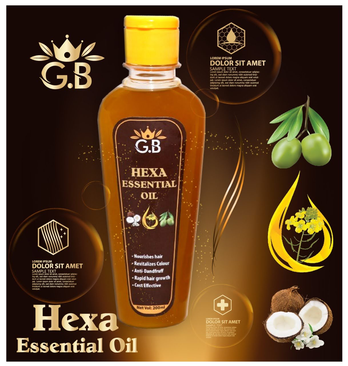 Hexa Essential Hair Oil