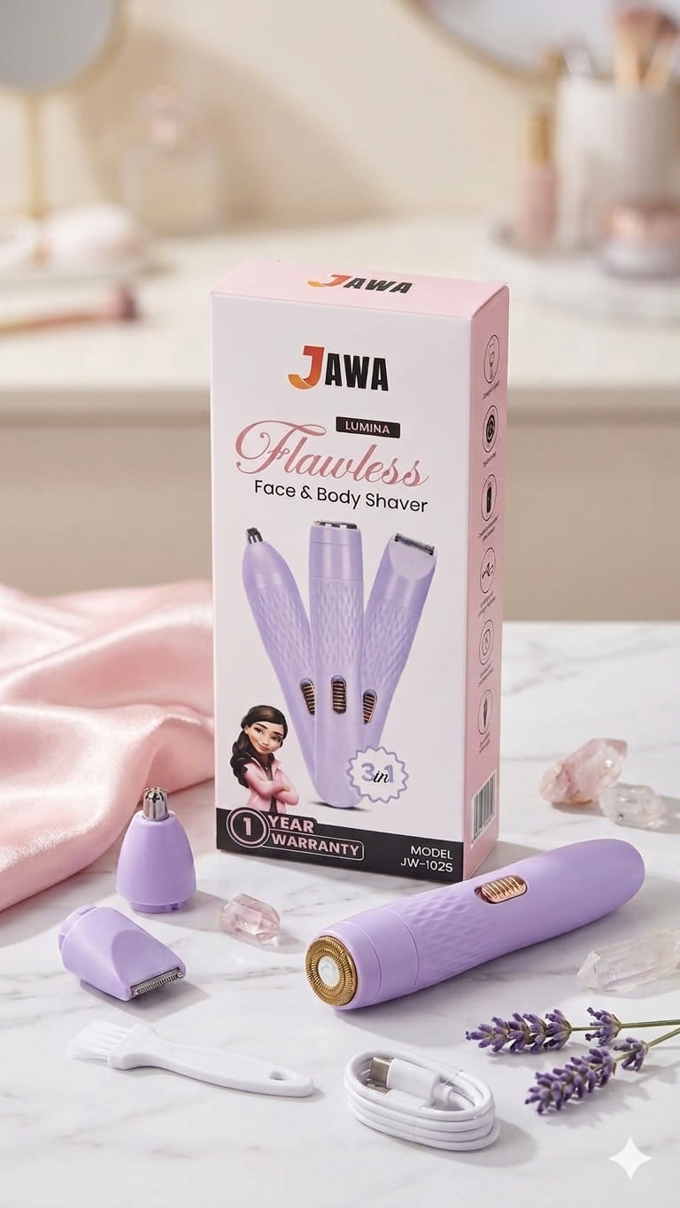 JAWA 3-in-1 Face & Body Shaver JW-1025