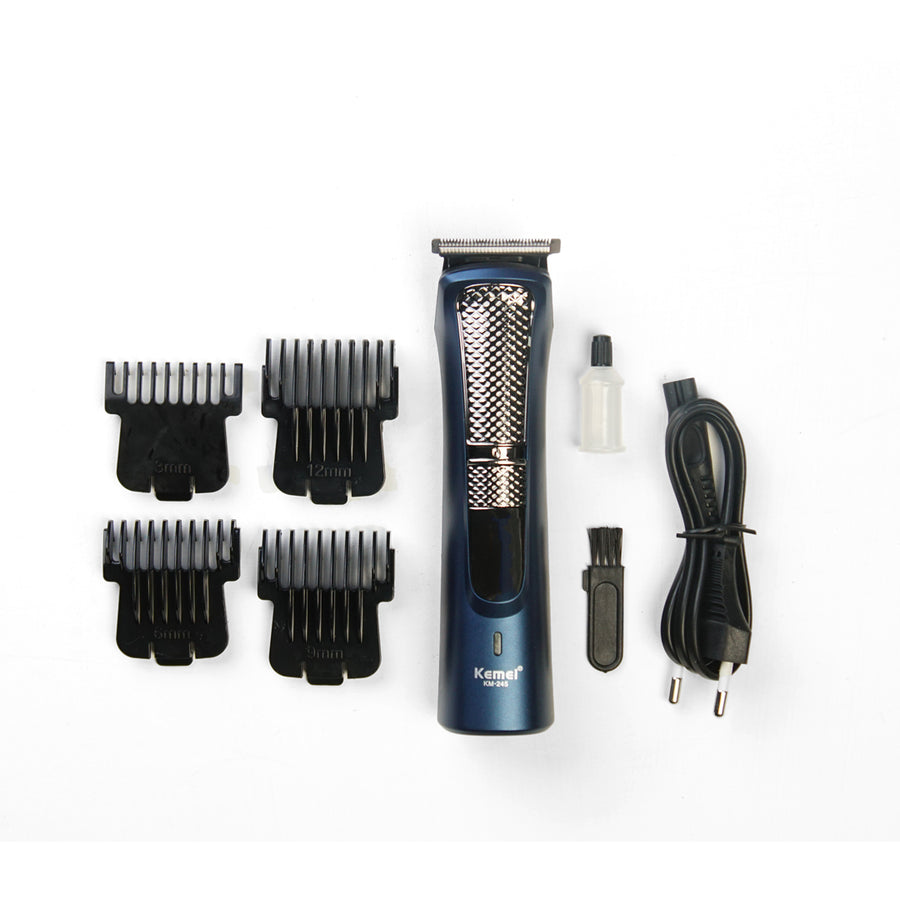 Kemei KM-245 Trimmer With Comb Set